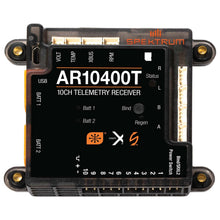 Spektrum AR10400T 10 Channel PowerSafe Telemetry Receiver - HeliDirect